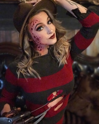 Freddy krueger female cosplay