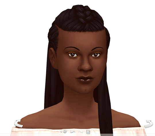 the sims 4 default replacement skin