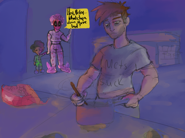 Ellie broke her leg Peter B. is on the verge of a breakdown (what else is new) Wade…Yes. and poor Miles just wants some fucking...
