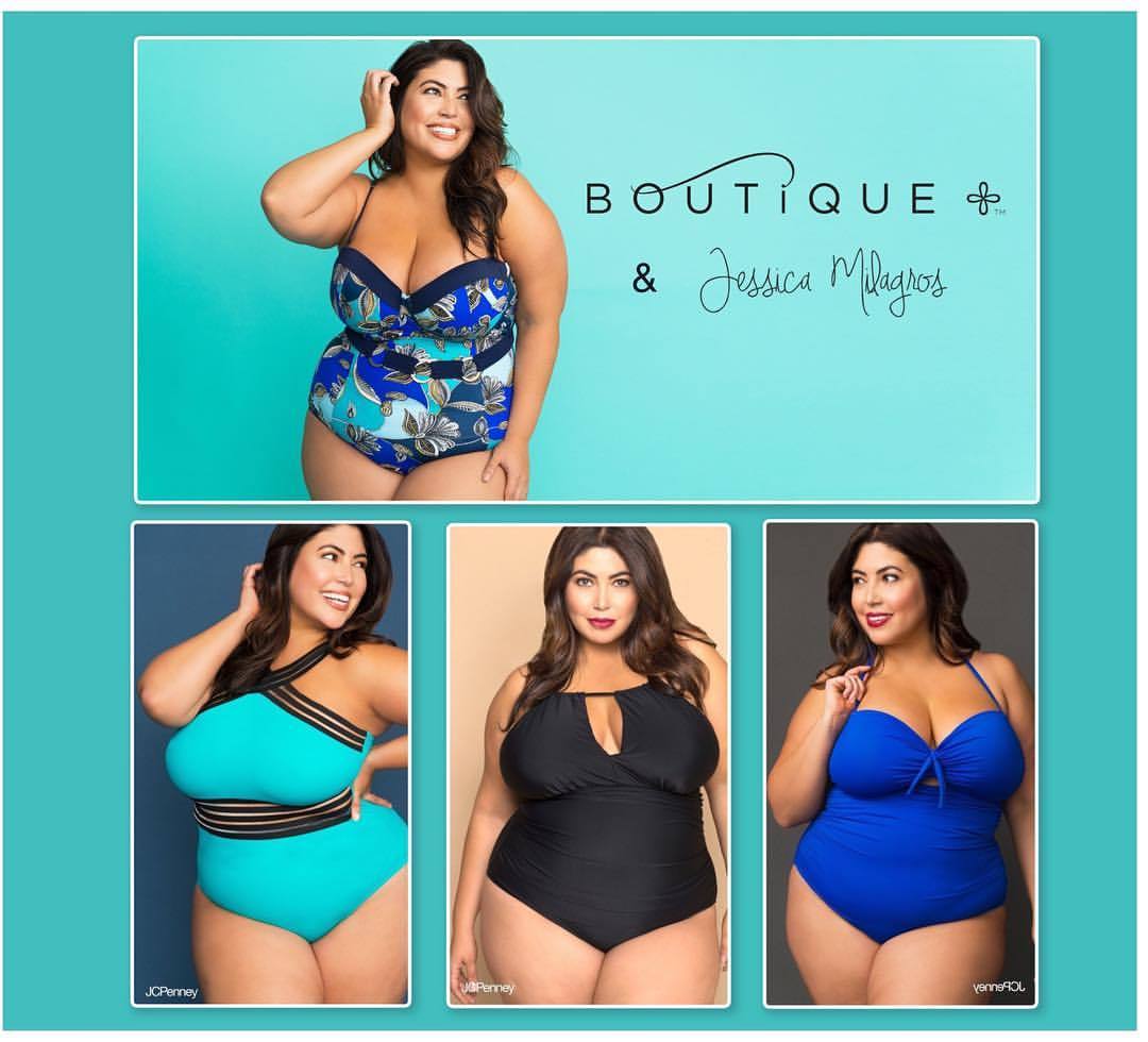 jcpenney plus swim suits