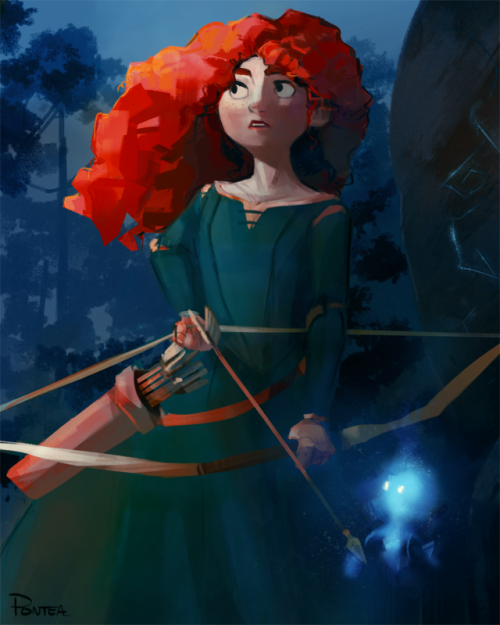 merida art | Tumblr