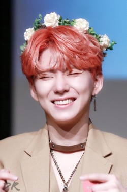 Wonho Orange Hair Tumblr