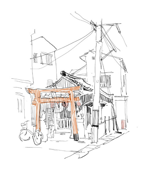 nnnnoooo007:japan travel sketch