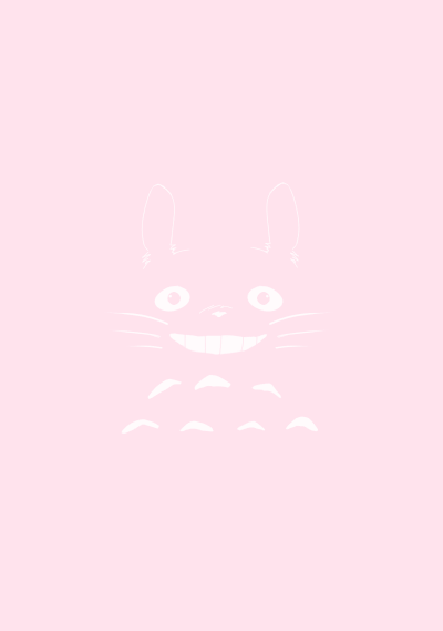 pink totoro | Tumblr