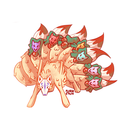 donpacchii:Drew my fave boss from Okami, Ninetails!! <3