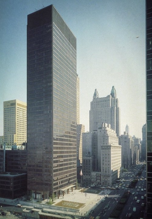 SEAGRAM Building, New York, 1958 | Classics Of Architecture