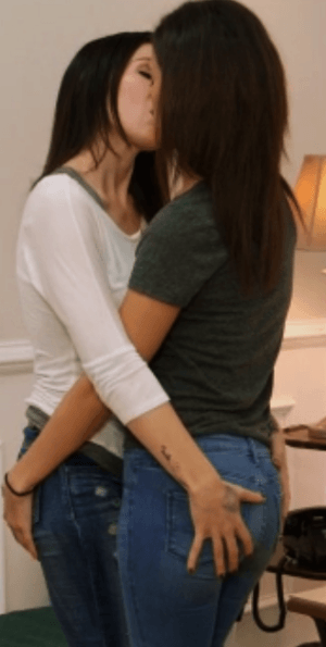 Hot Asian Lesbians Making Out