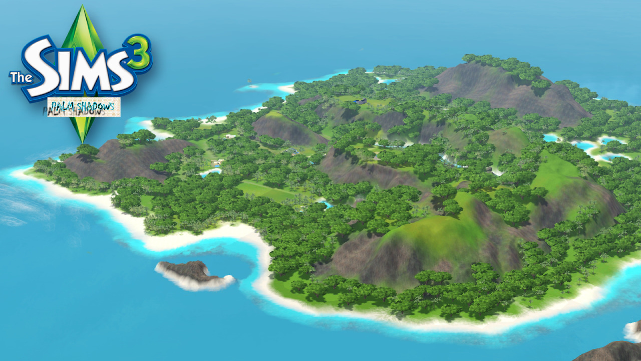 sims 3 cc world emptied tropical
