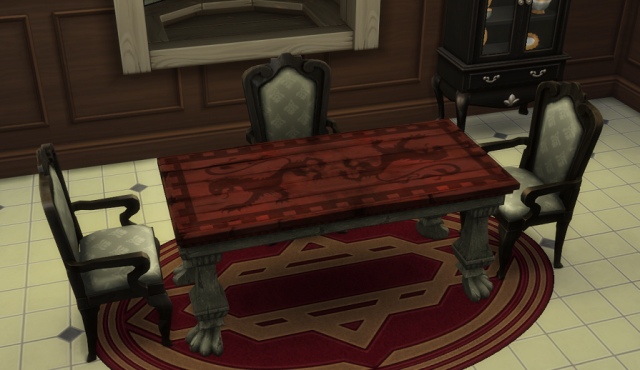 the sims 3 cc large dining table