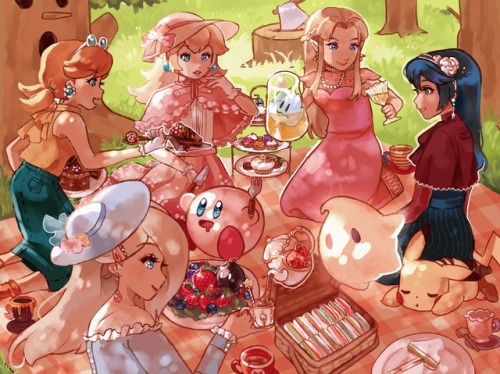 kk-atelyn:a princess picnic ✨✨welcome to smash daisy!!