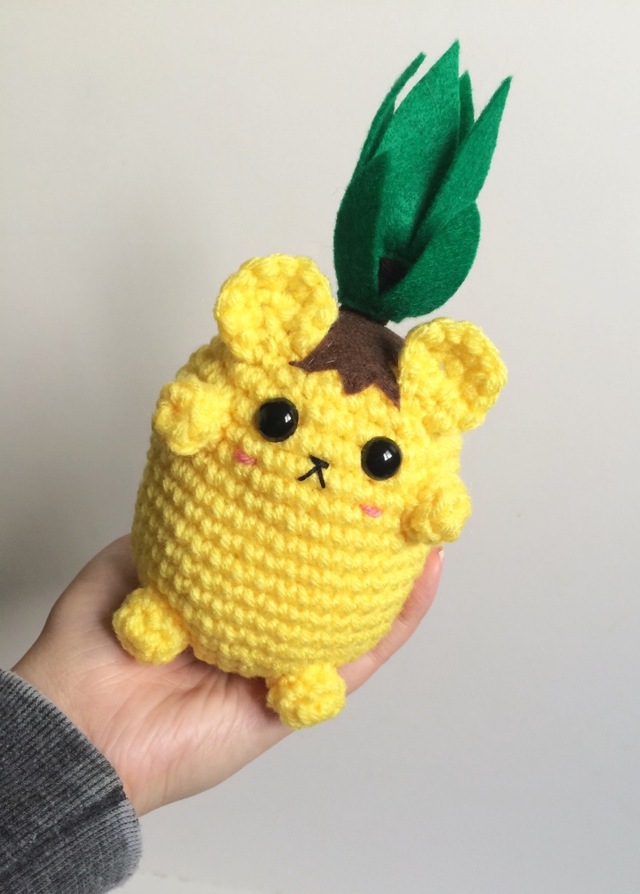 pineapple plushie