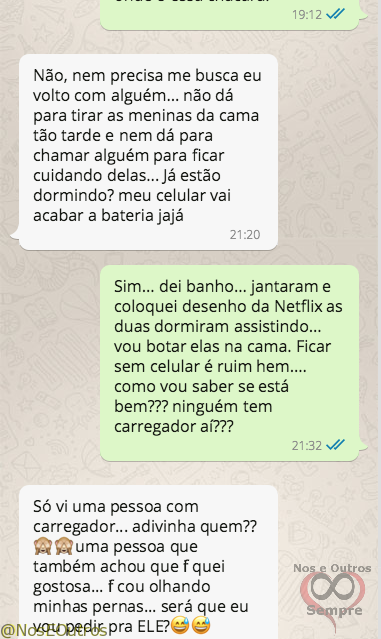 contonochat:CONVERSA DE MARIDO E MULHER - PARTE 1 DE 3Era só...