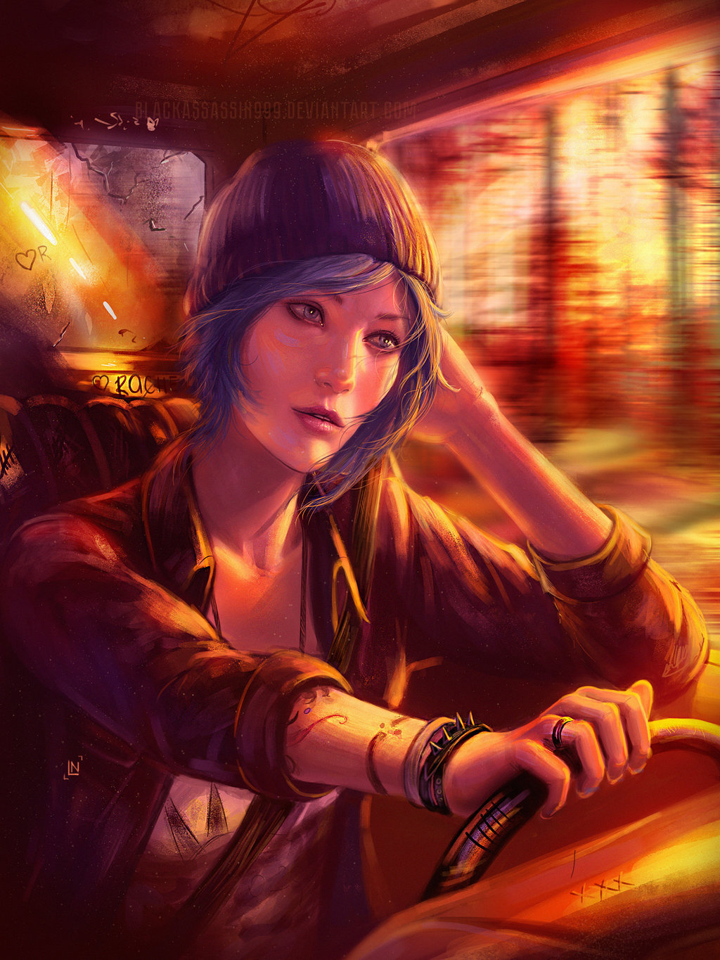 Life Is Strange — This Incredible Chloe Art Was Done 