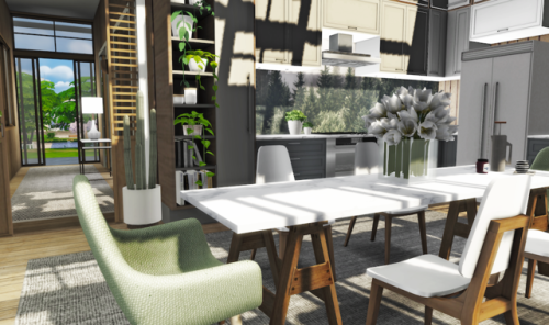 bluebellflora:Treehouse KitchenBeautiful CC @mincsims...