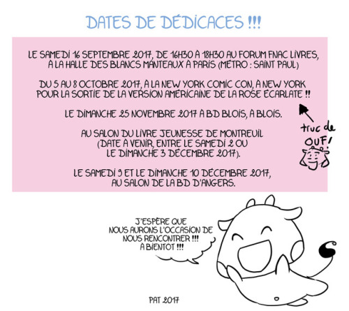 Bonsoir tout le monde !! Voici une annonce un peu spéciale !...