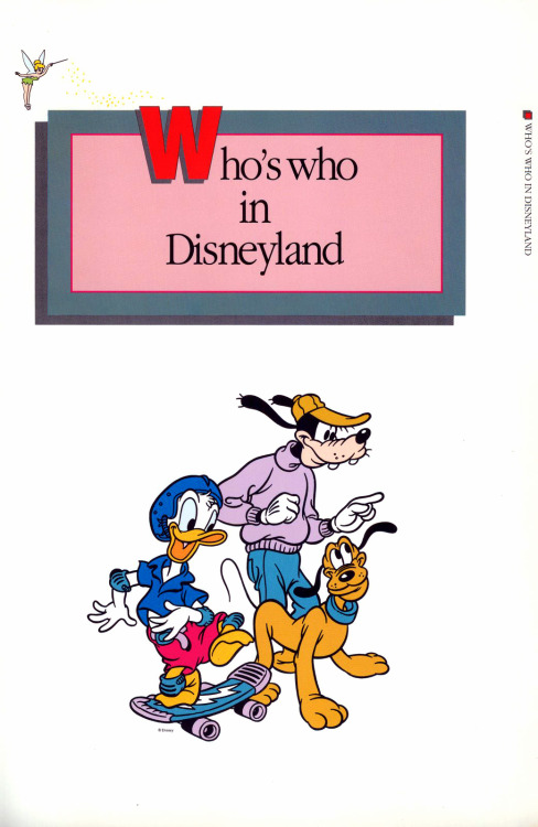 gameraboy:1990 Disneyland story booklet for the 35th anniversary...