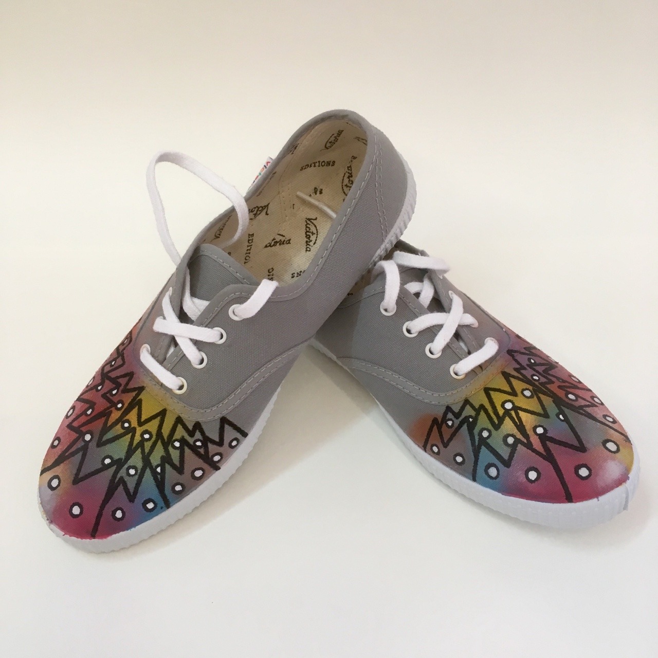 posca on leather shoes