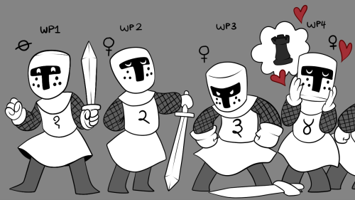 deoxyrebornicleic:I drew/made characters based off of chess...