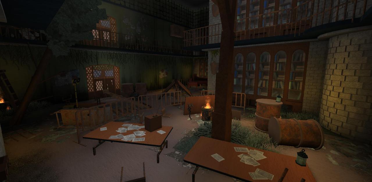 Roblox Builds Crestfallen Library By Allancornwallis - the abandoned library roblox