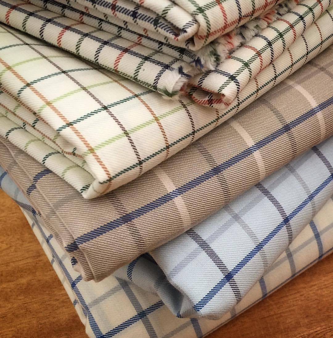 Acorn Fabrics Ltd — A nice stack of brushed cotton flannel heading out...