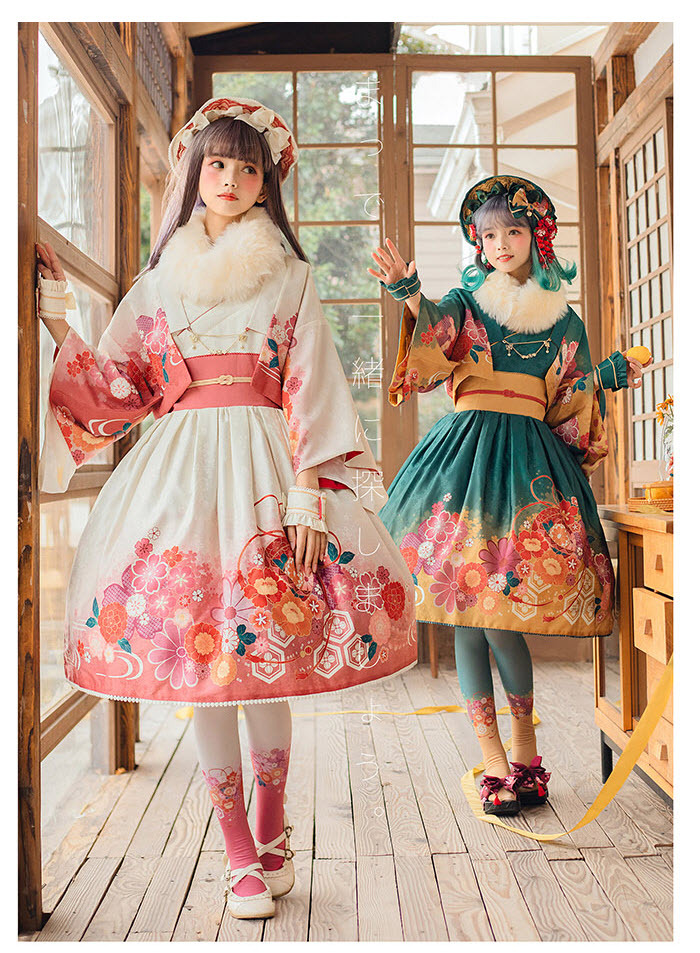 Chinese fashion brand: Lolita Dress based on Hanbok is written as kind of  Qilolita, which means Chinese style Lolita. : r/China