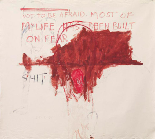 mentaltimetraveller:Tracey Emin,Exorcism of the Last Painting I...