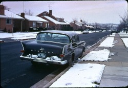 @60's cars on the street