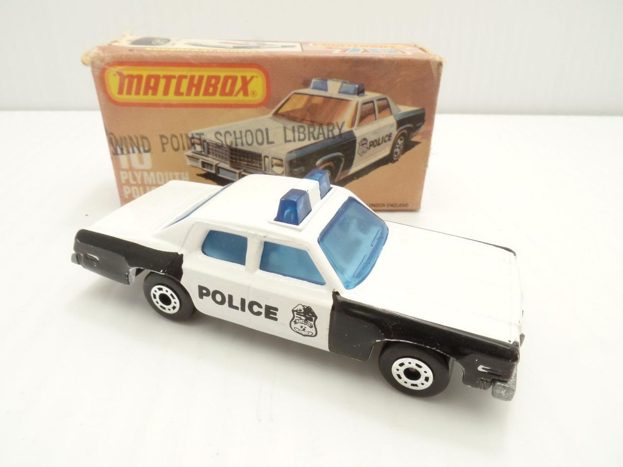 matchbox plymouth gran fury police car