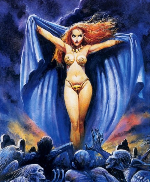 naughtyhalloweenart:Art by Blas Gallego