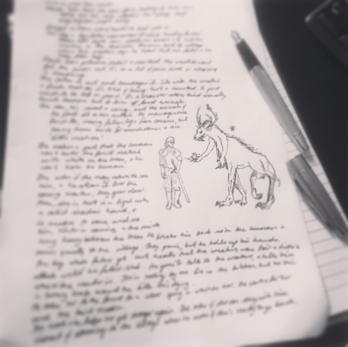 monstersandmaw:Planning out the first on my list of stories to...