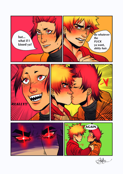 kirikitty:hERE have my Terrible comic about the cutest...