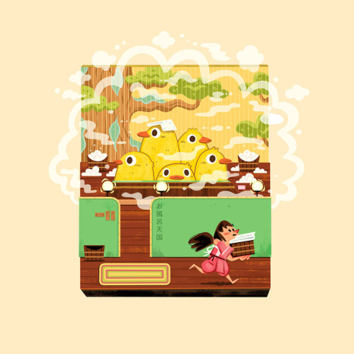 kolbisneat:Teeny Tiny Bathhouse!This was my contribution to...