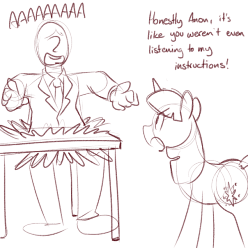 goattrain:silly horse doodlesAnon tries to learn how to...