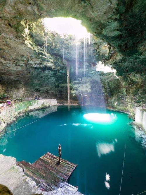 The caves of Mexico.