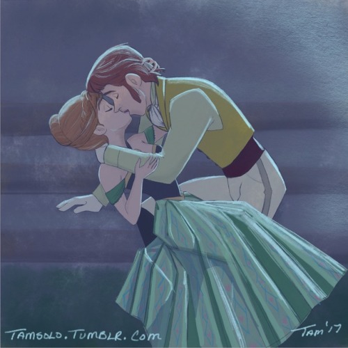 tamsolo:OTP Challenge Prompt 12: Making Out.Well, this one...