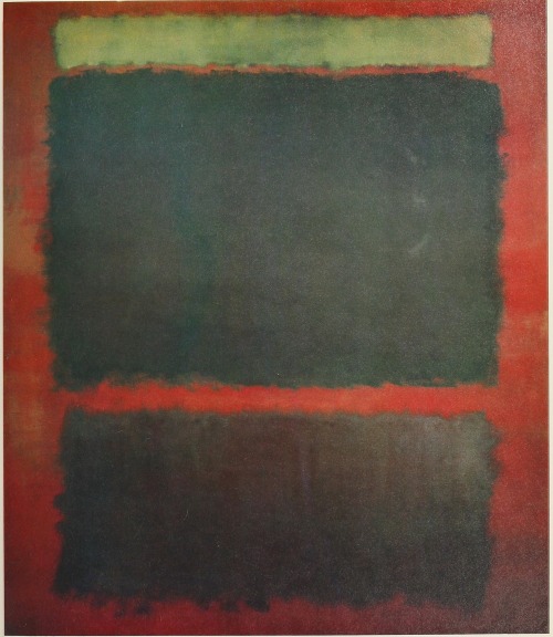 dailyrothko:Mark Rothko, Untitled, 1961