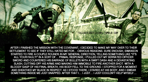 Fallout Confessions