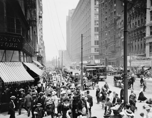 State Street, Chicago, 1910 | Yesterday's Print