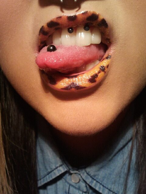 tongue piercing on Tumblr