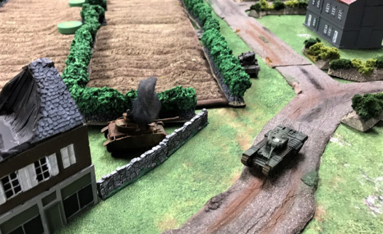 2 Churchill takes out Pzkw IVH