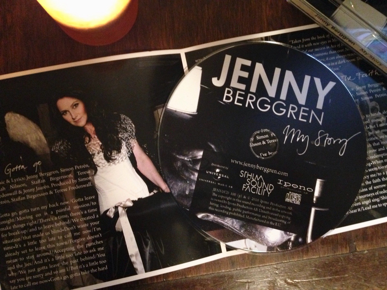 jenny berggren my story album