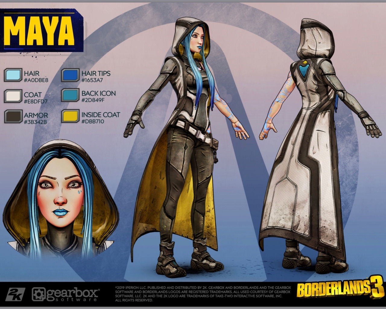 borderlands 3 maya figure