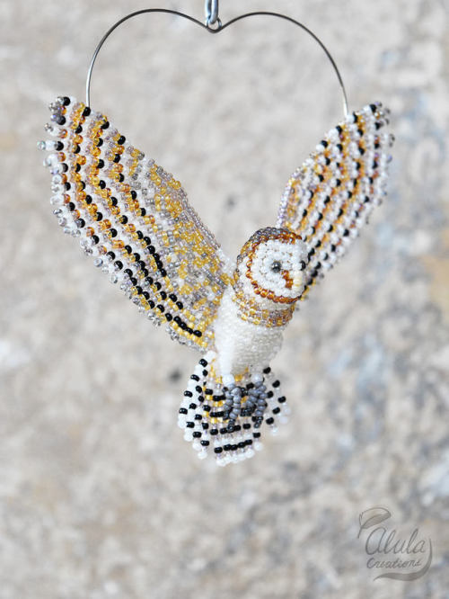 sosuperawesome:Beaded Bird Suncatchers, by Alula Creations on...