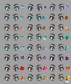 All Eye Colors Chart