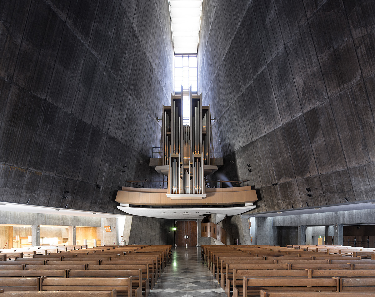 Thibaud Poirier - St. Mary’s Cathedral, Tokyo. Photography by...