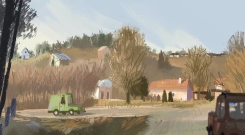 This is the first time I do a #virtualpleinairpainting, I took...