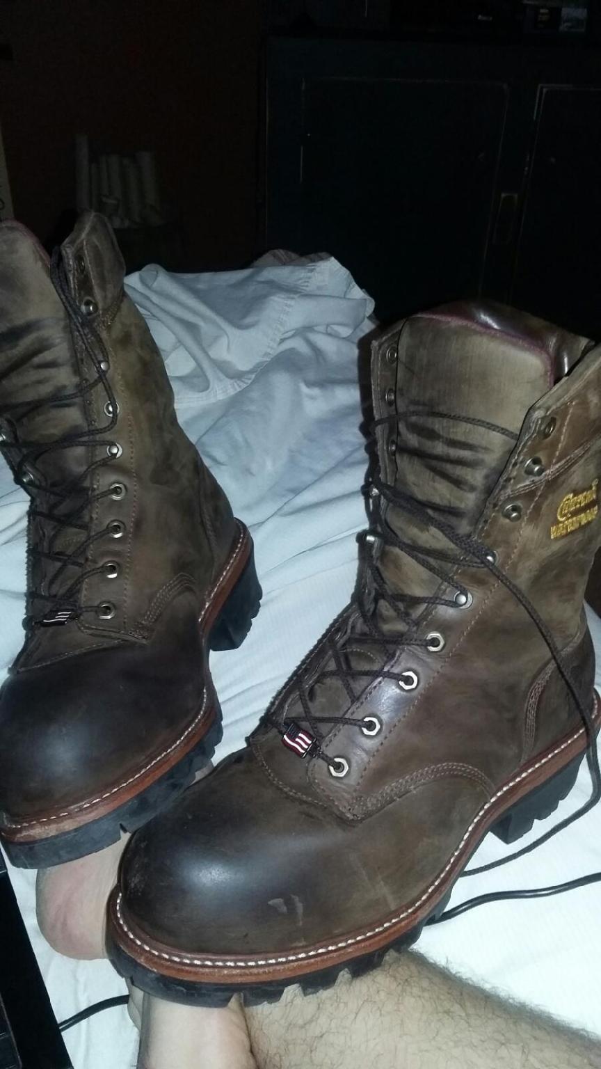 chippewa boots super logger 25405