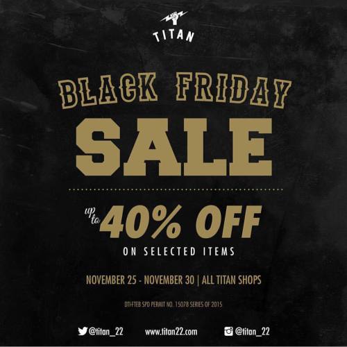 Black Friday Sale starts today! Up to 40% off at your favorite...