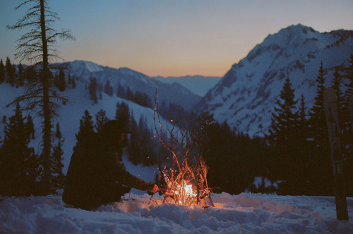 Фото Огня Зимой
