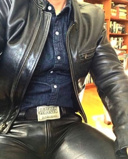 men in leather | Tumblr